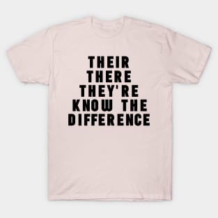 Grammar Spelling T-Shirt